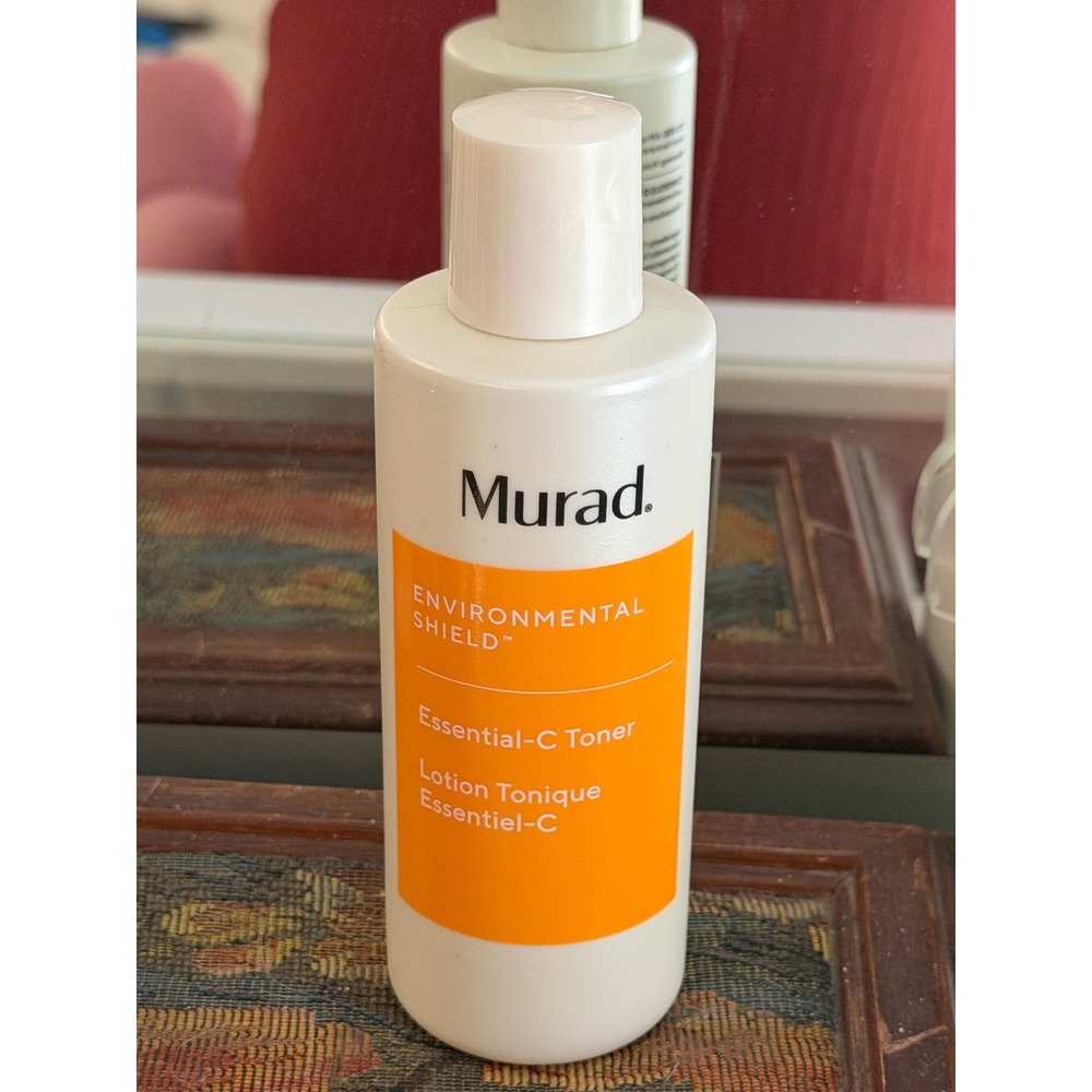 Murad Essential-C Toner Unisex 6.0 fl oz White Lightly Used Environmental Shield